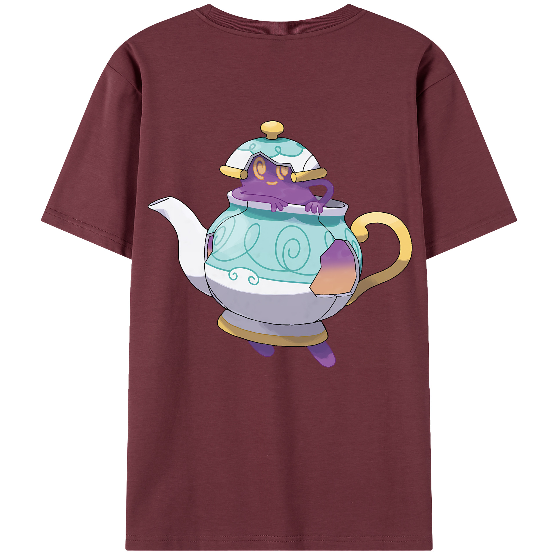 （画像用） ポケットモンスター Pokémon 綿100％半袖Tシャツ（背面プリント）